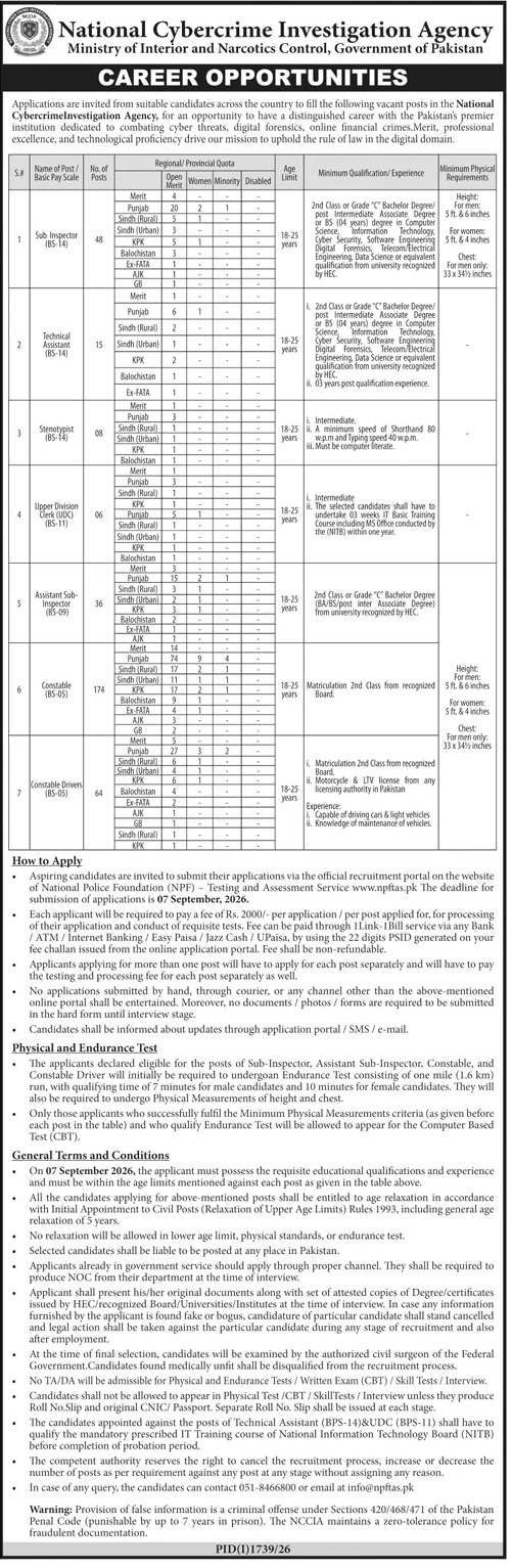 The Latest NCIA Job Vacancies 2026